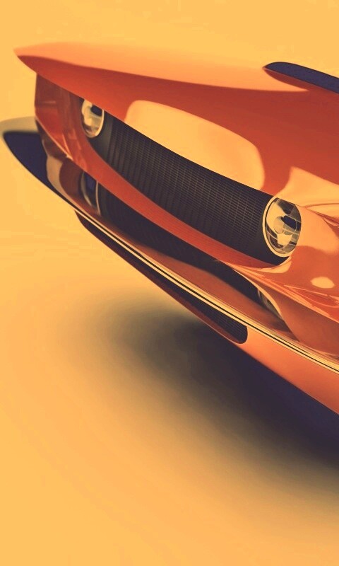 Красный ретро автомобиль обои