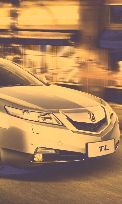 Acura в движении обои