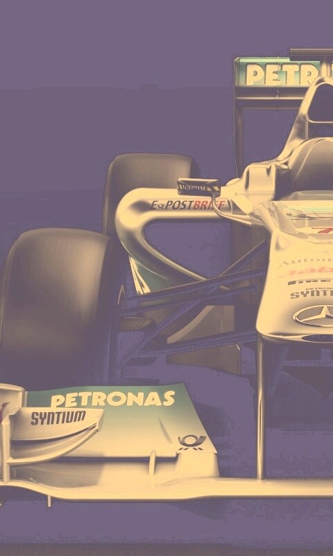 Болид Мерседес обои