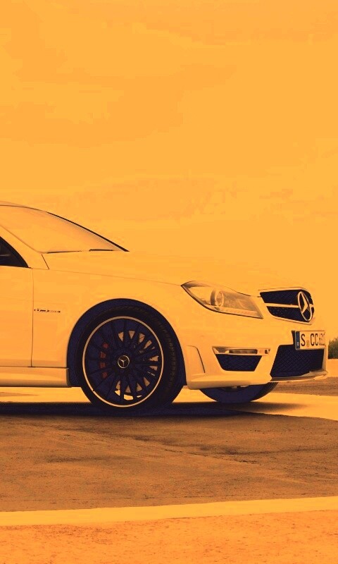 Mecedes C63 обои