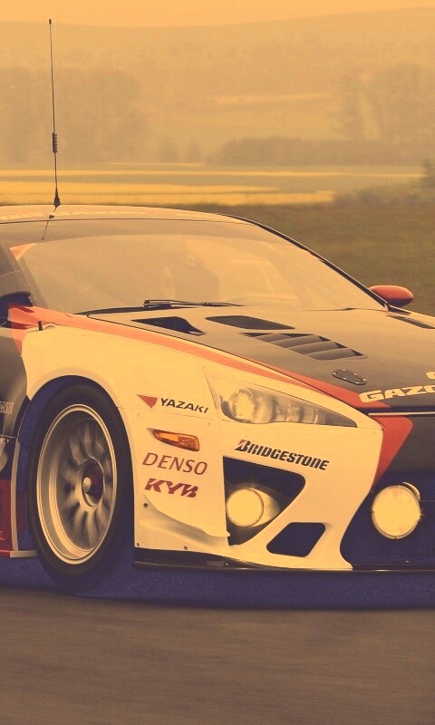 Гоночный Лексус обои