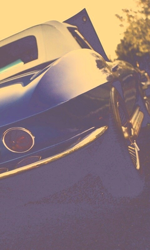 Ретро Chevrolet Corvette обои