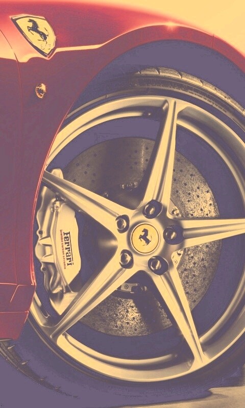 Колесо Феррари обои