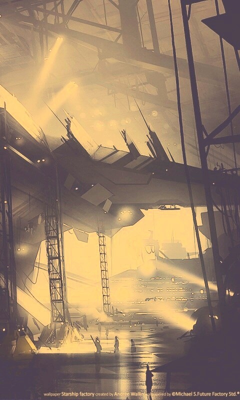 Сборка космического корабля обои