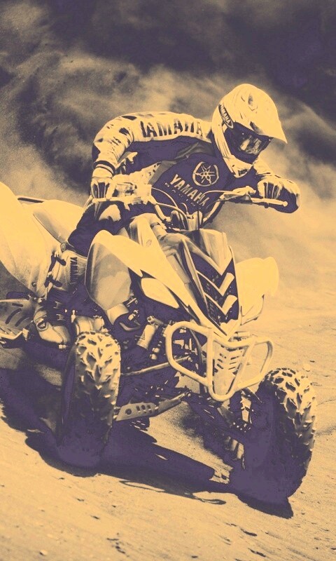 Спортсмен на квадроцикле обои