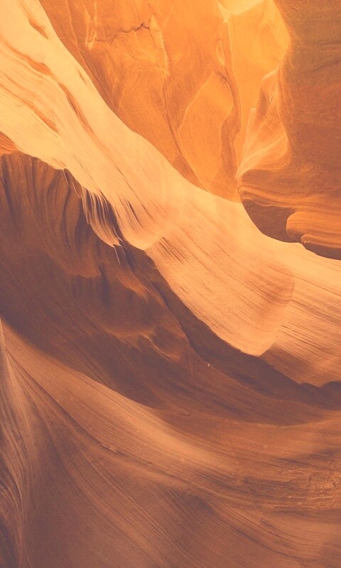 Оранжевая пещера обои