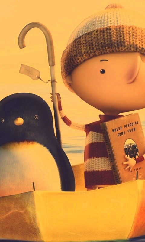 Откуда приходят пингвины обои