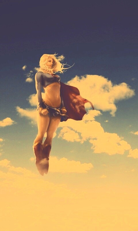 Супердевушка обои