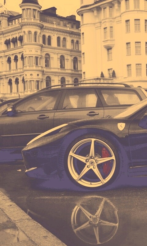 Шикарная Феррари обои