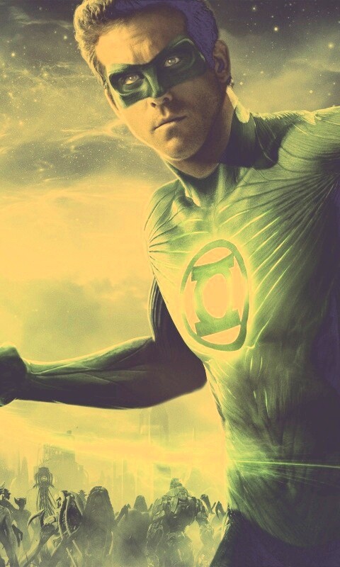 Зелёный фонарь обои