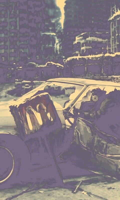 Картина запустения обои