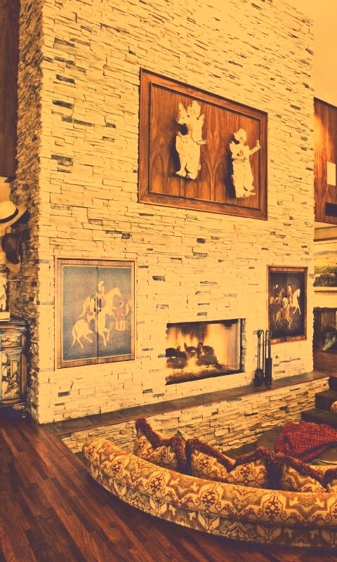 Интерьер гостинной обои