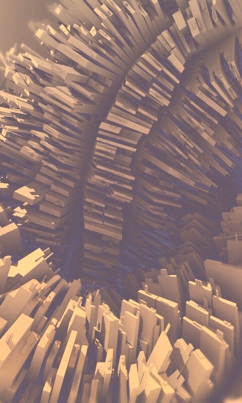 Модели домов засасывает обои