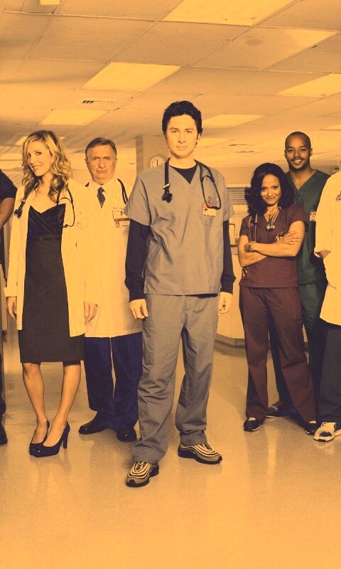 Герои сериала Клиника обои