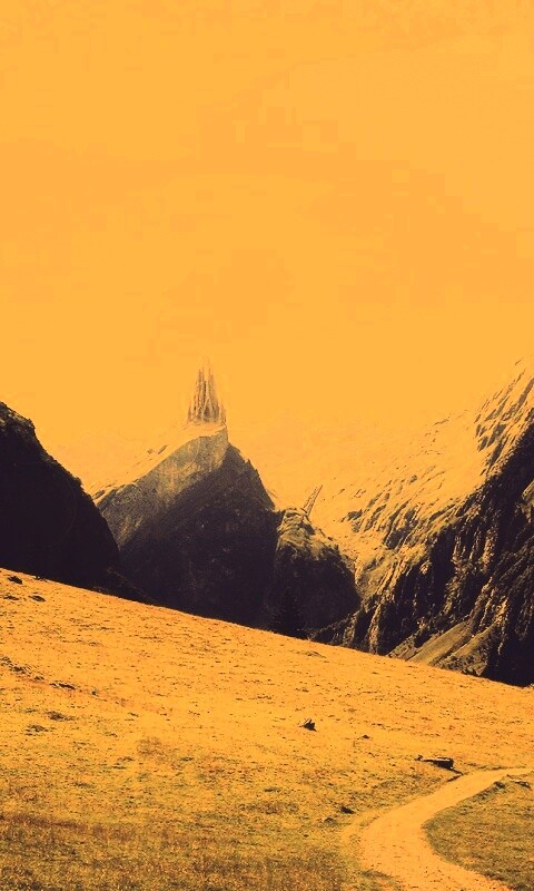 Храм в горах обои