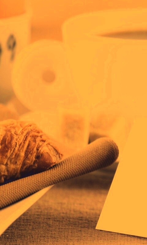 Завтрак на День Святого Валентина обои