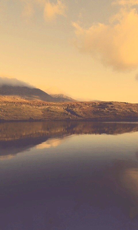 Зеркальное озеро обои