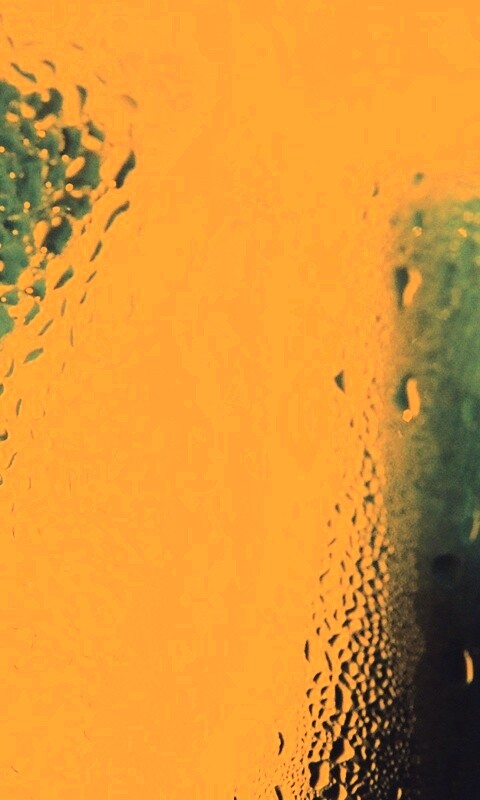 За стеклом обои