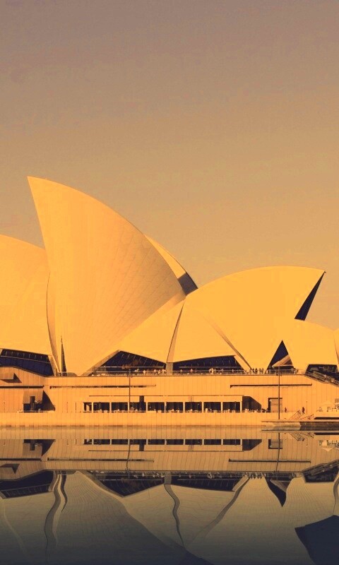Сиднейский зал оперы обои
