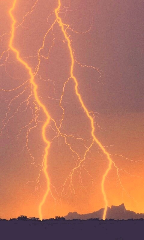 Двойная молния обои