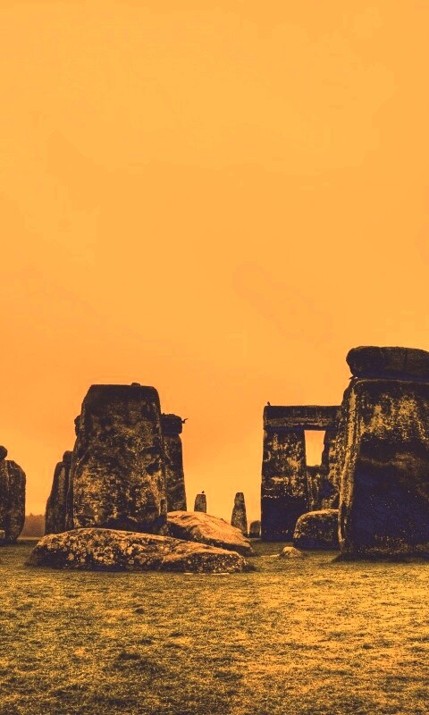 Вечерний Стоунхендж обои