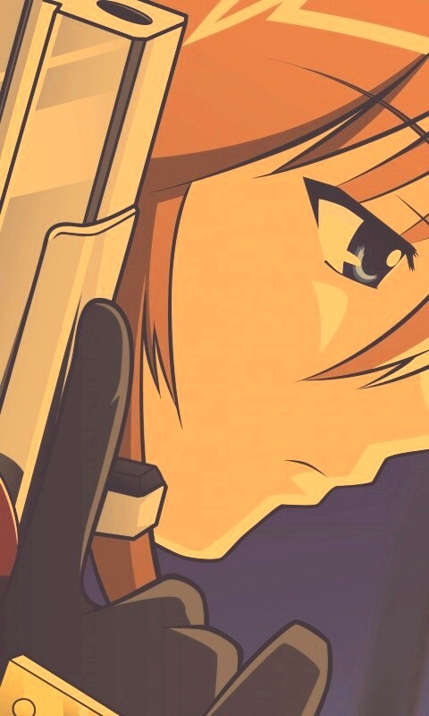 Девушка с пистолетом обои