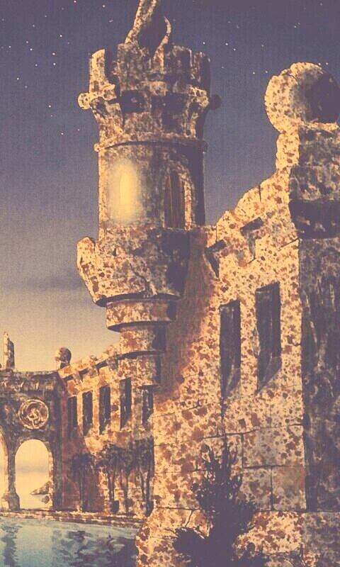 Сказочный замок обои