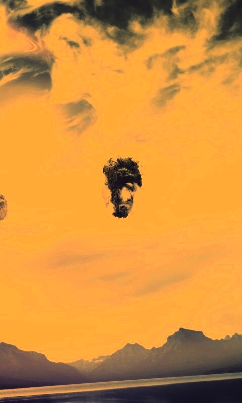 Летающие острова обои