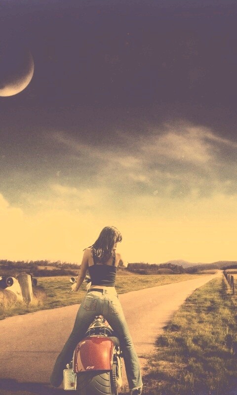 Путешествие на мотоцикле обои