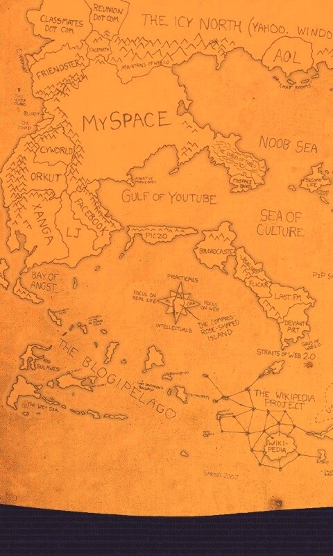 Карта интернета обои