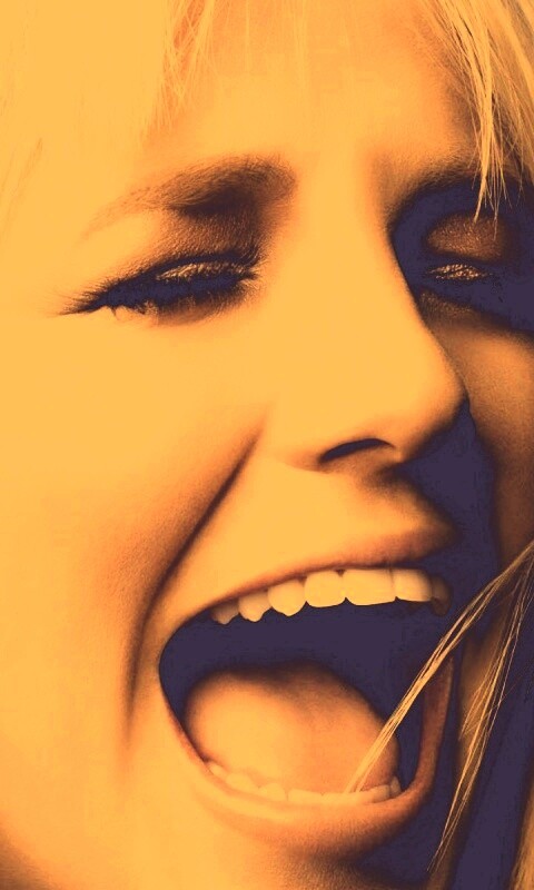 Смеющаяся Бритни обои