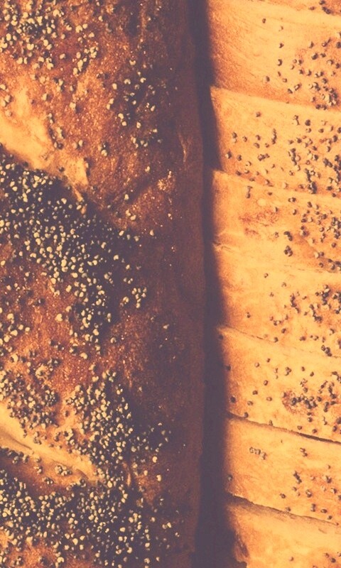 Выпечка с маковой крошкой обои