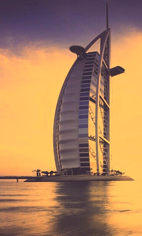 Бурдж Аль Араб в Дубае обои
