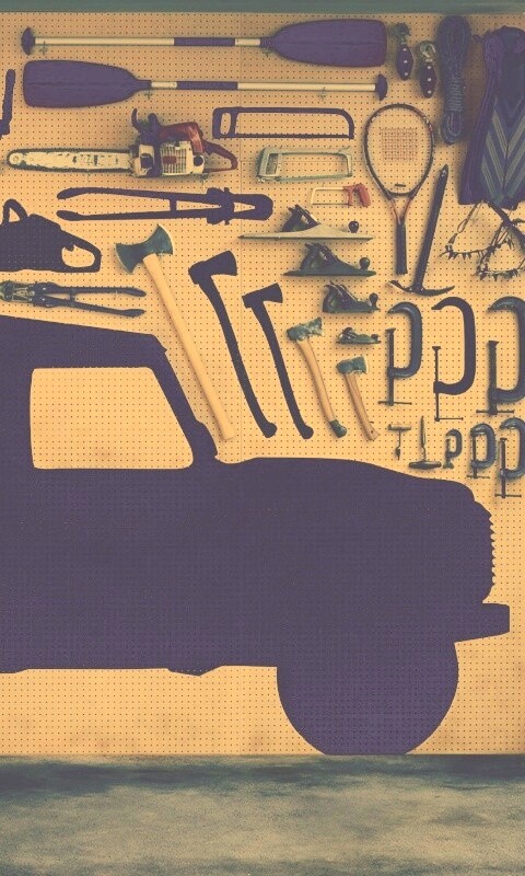 Типичный гараж обои