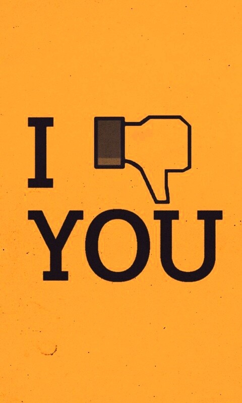 I dislike you обои