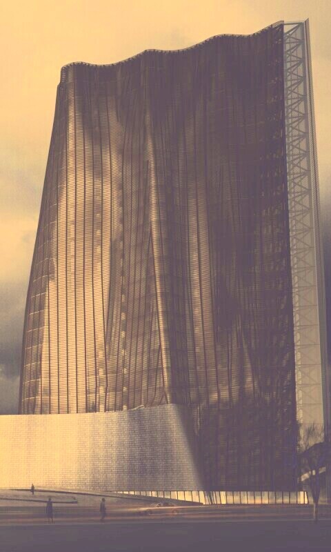 Здание обои