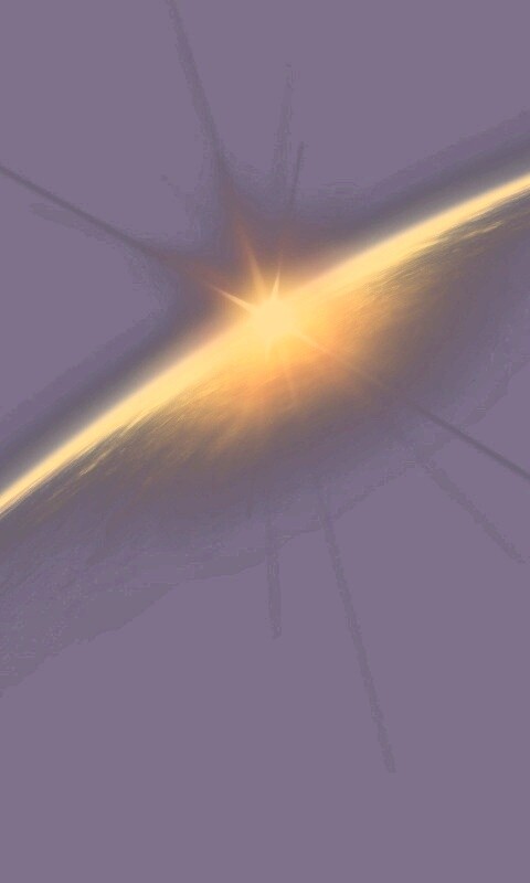 Солнце выглядывает из-за горизонта обои