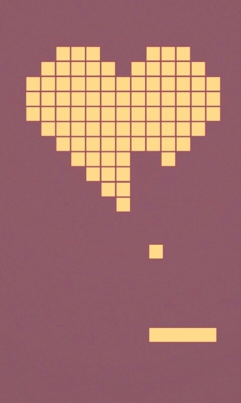 Уровень в виде сердца обои