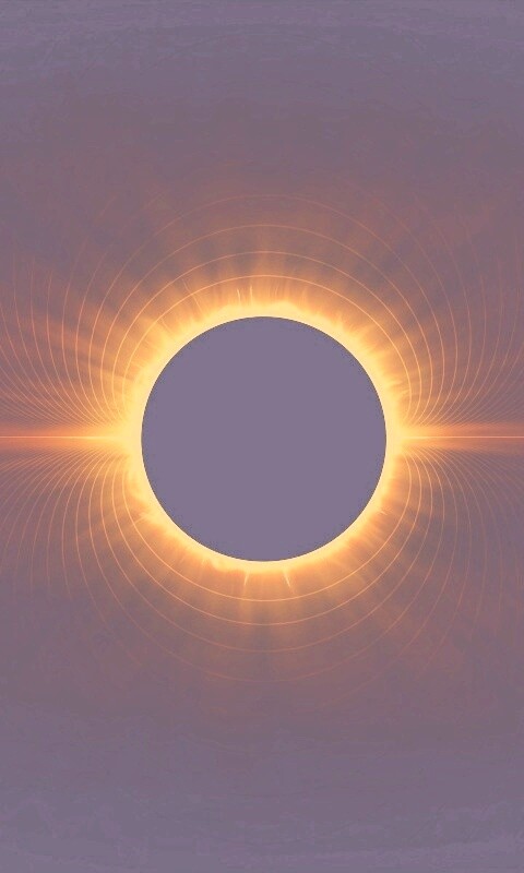 Солнецное затмение обои