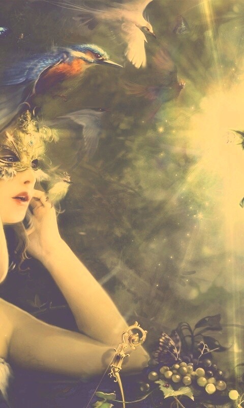 Птицы счастья обои