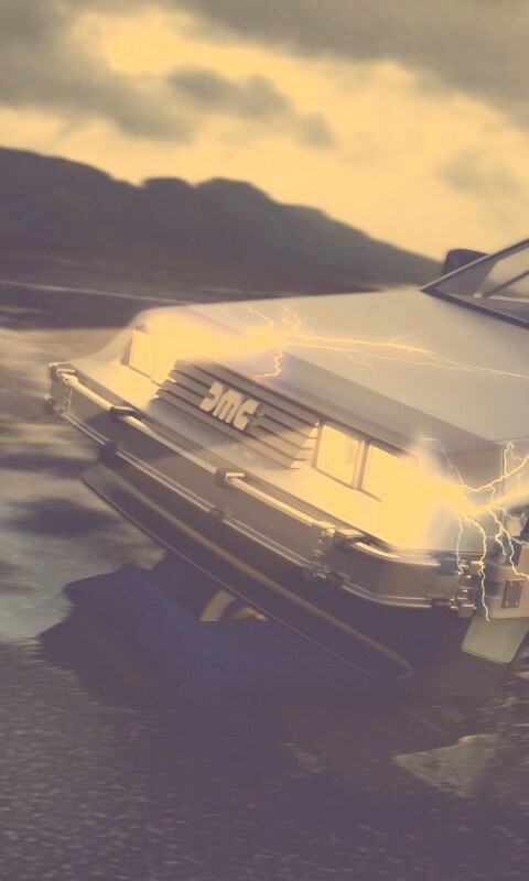 Машина времени обои