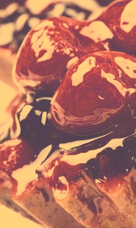 Восхитительная корзиночка с фруктами обои