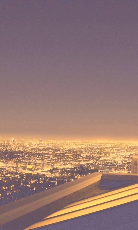 Вид на город обои