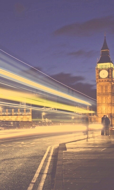 Лондон в движении обои