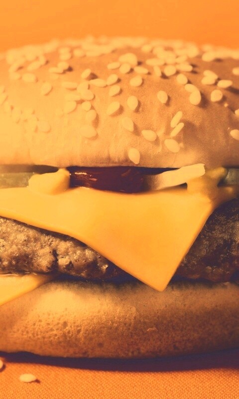 Сочный чизбургер обои