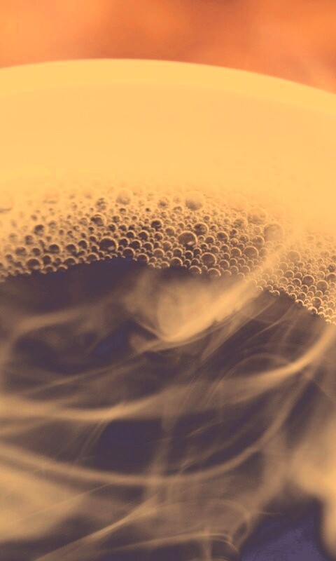 Горячий кофе обои