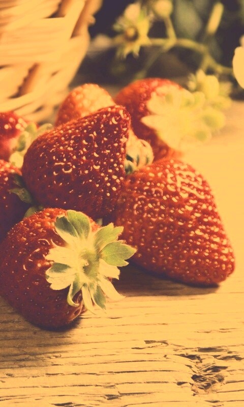 Клубничка обои