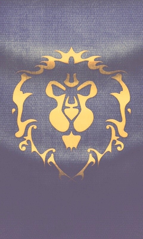 Флаг Альянса из World of Warcraft обои