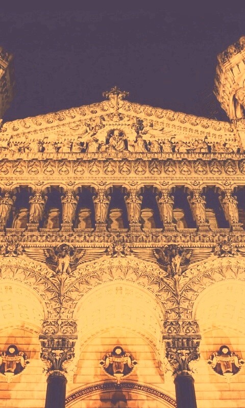 Базилика Нотр-Дам-де-Фурвьер обои