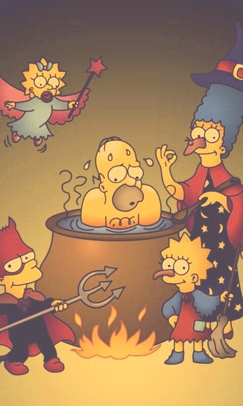 Шабаш Симпсонов обои